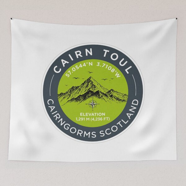 Item preview, Cairn Toul Cairngorms Scotland Mountain Hiking  designed and sold by jeshands.