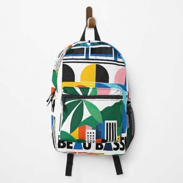 Item preview, Colorful geometric poster illustration of Beau Bassin-Rose Hill, designed and sold by ckybe.