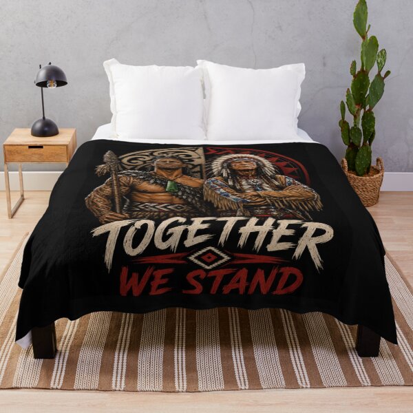 Item preview, Together We Stand Tribal Heritage Warriors designed and sold by The Custom Studio.