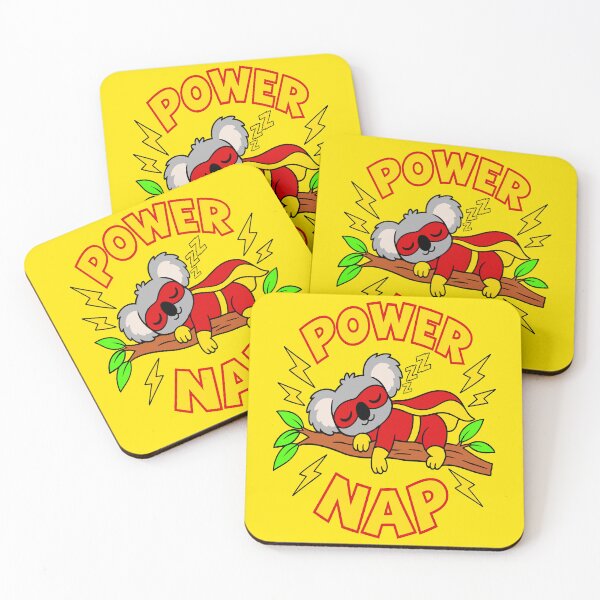 Item preview, Power Nap - Superhero Koala designed and sold by Regal Rev.