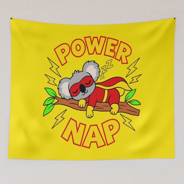 Item preview, Power Nap - Superhero Koala designed and sold by Regal Rev.