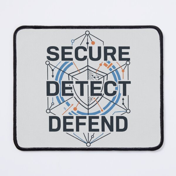 Item preview, Secure Detect Defend Cybersecurity Engineer designed and sold by Amr Darwish Graphic designer.