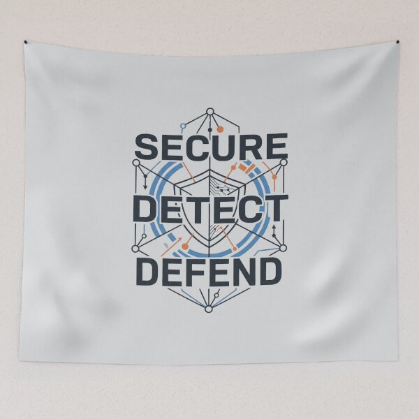 Item preview, Secure Detect Defend Cybersecurity Engineer designed and sold by Amr Darwish Graphic designer.