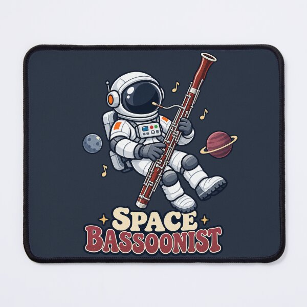 Item preview, Bassoonist Astronaut in Zero Gravity designed and sold by BROHLine Studio.