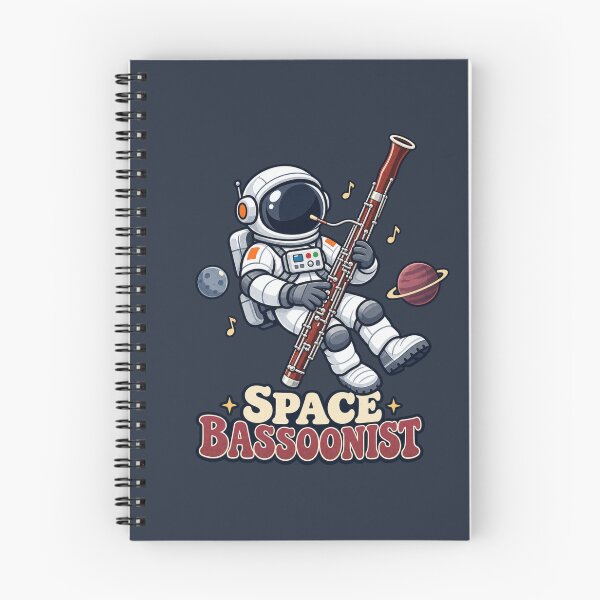 Item preview, Bassoonist Astronaut in Zero Gravity designed and sold by BROHLine Studio.
