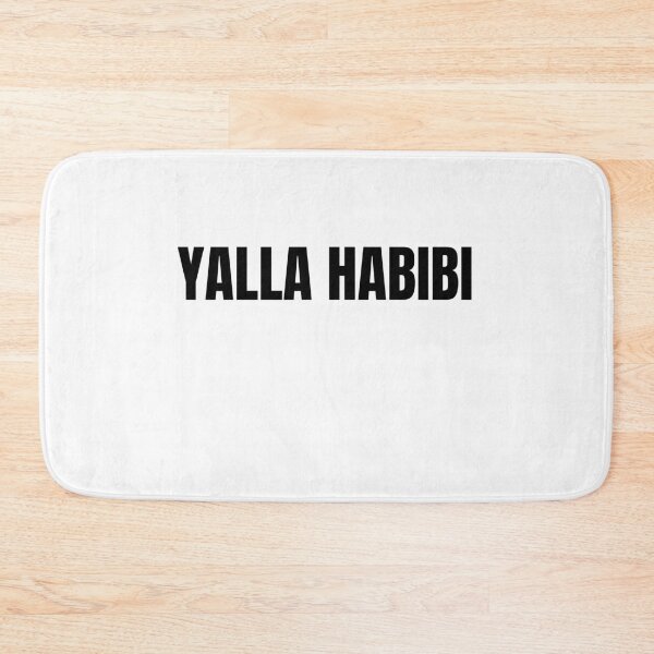 Item preview, YALLA HABIBI - Dubai Malayali Fusion Arabic Slang designed and sold by AeroVibeTech.