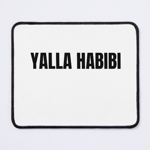Item preview, YALLA HABIBI - Dubai Malayali Fusion Arabic Slang designed and sold by AeroVibeTech.