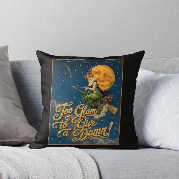 Item preview, Too Glam To Give a Damn! designed and sold by SpookyEveShow.