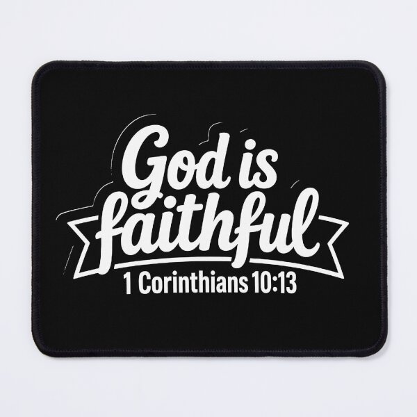 Item preview, 1 Corinthians 10:13 God is Faithful designed and sold by plushism.