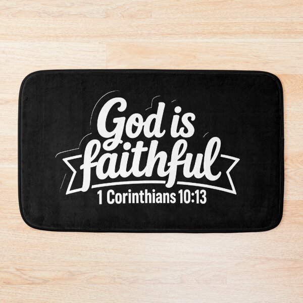 Item preview, 1 Corinthians 10:13 God is Faithful designed and sold by plushism.