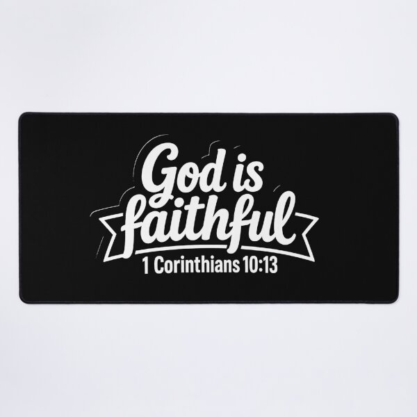 Item preview, 1 Corinthians 10:13 God is Faithful designed and sold by plushism.