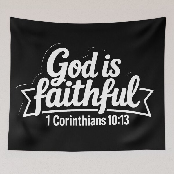 Item preview, 1 Corinthians 10:13 God is Faithful designed and sold by plushism.
