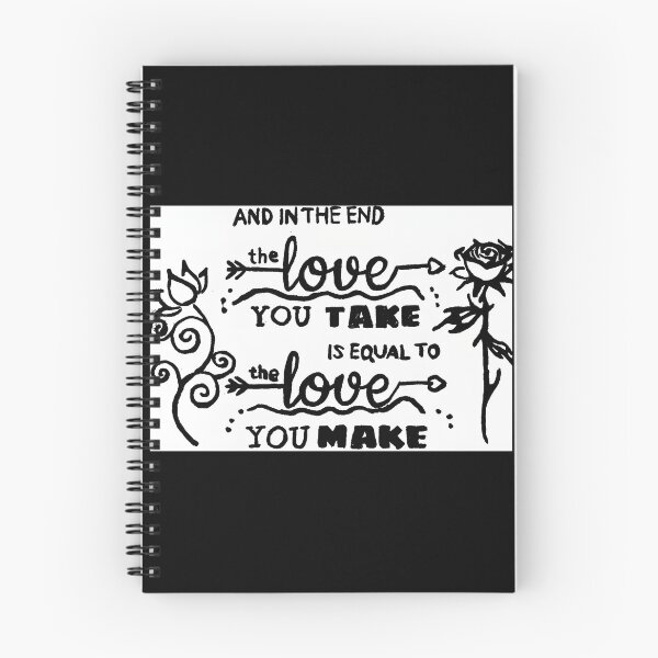 Item preview, Classic Beatles Lyrics Typography Design for Music Lovers and Vintage Fans designed and sold by DylanB15.