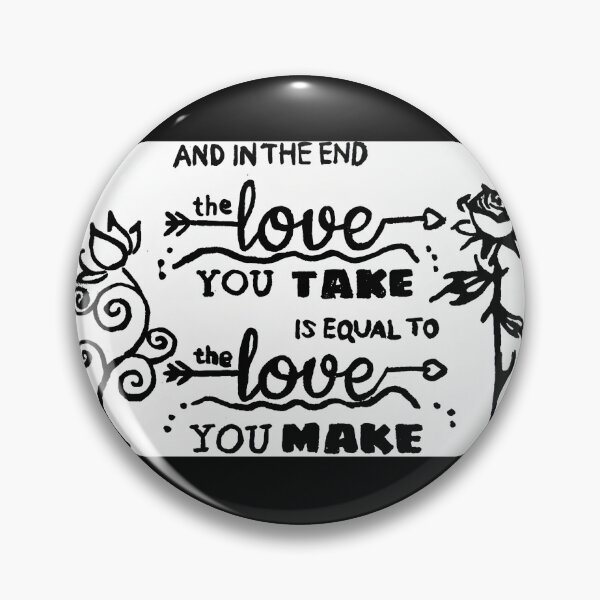 Item preview, Classic Beatles Lyrics Typography Design for Music Lovers and Vintage Fans designed and sold by DylanB15.