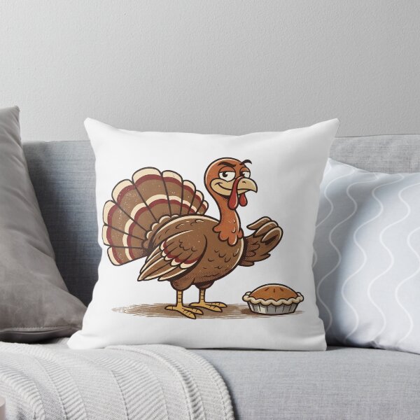 Item preview, Funny Turkey Thanksgiving Pumpkin Pie Retro designed and sold by abdelski.