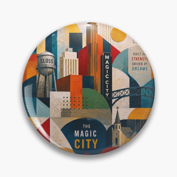 Item preview, Birmingham, Alabama Illustration – Beautiful City in the United States of America. designed and sold by GalleryKauffeld.