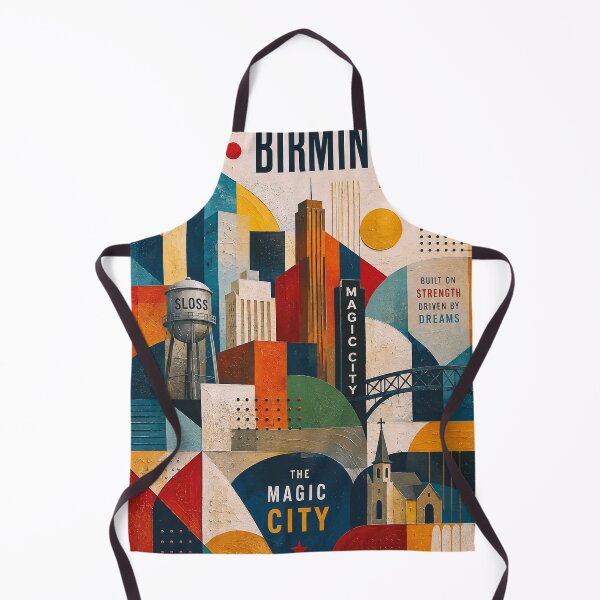 Item preview, Birmingham, Alabama Illustration – Beautiful City in the United States of America. designed and sold by GalleryKauffeld.