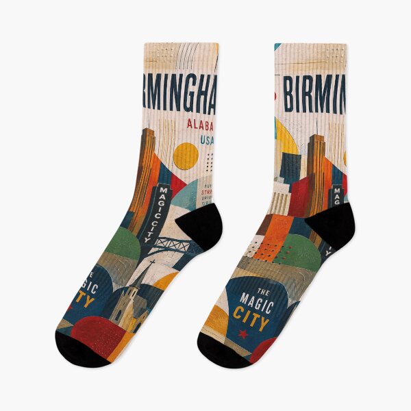 Item preview, Birmingham, Alabama Illustration – Beautiful City in the United States of America. designed and sold by GalleryKauffeld.