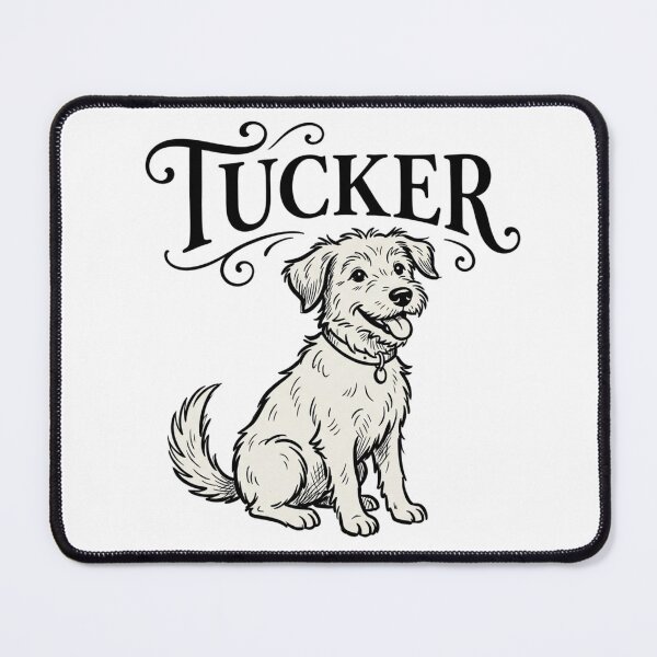 Item preview, Tucker Terrier Dog Sketch for Wirehaired Pup Parents and Rescue Dog Lovers designed and sold by raedattia.