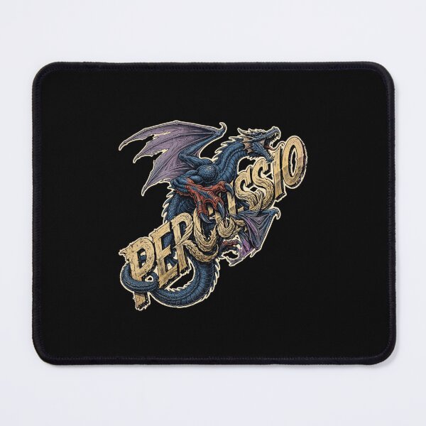 Item preview, Percussio Dragon – Epic Fantasy Dragon Art, Ancient Wyrm, Legendary Mythical Creature, Devastating Impact Beast, Dark Fantasy RPG Artwork, Medieval Dragon Lover Gift designed and sold by Typologystudios.