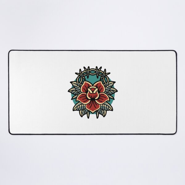 Item preview, Elegant Red Rose Illustration with Delicate Petals and Green Leaves designed and sold by DaciaDraws.