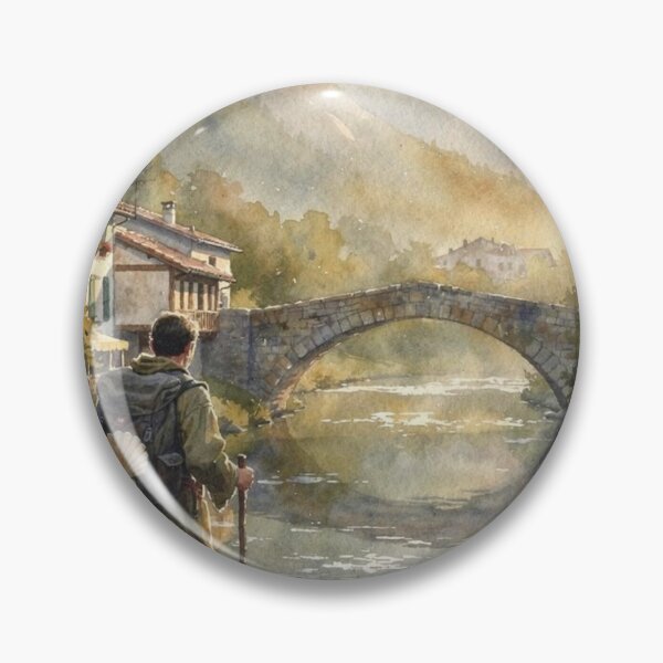 Item preview, Departure from Saint Jean Pied de Port (Saint Jacques route) designed and sold by jefboutique6150.