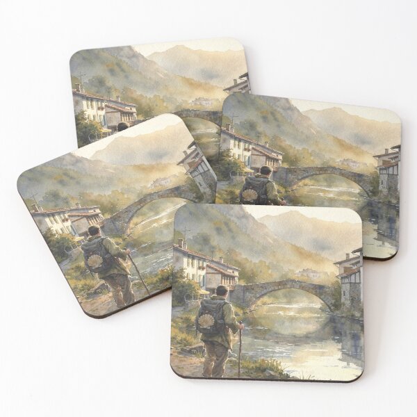 Item preview, Departure from Saint Jean Pied de Port (Saint Jacques route) designed and sold by jefboutique6150.