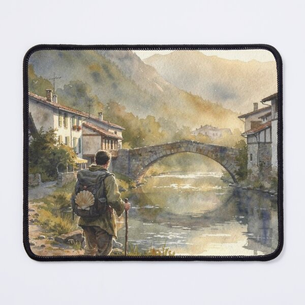 Item preview, Departure from Saint Jean Pied de Port (Saint Jacques route) designed and sold by jefboutique6150.