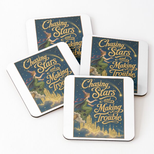 Item preview, Chasing Stars & Making Trouble! designed and sold by SpookyEveShow.