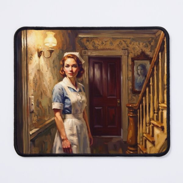 Item preview, I Am the Pretty Little Thing That Lives in the House Nurse Fine Art Tribute designed and sold by Art's Diner.