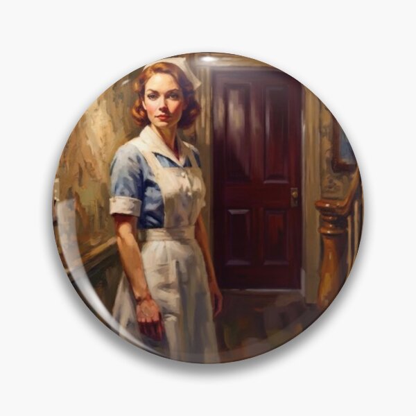 Item preview, I Am the Pretty Little Thing That Lives in the House Nurse Fine Art Tribute designed and sold by Art's Diner.