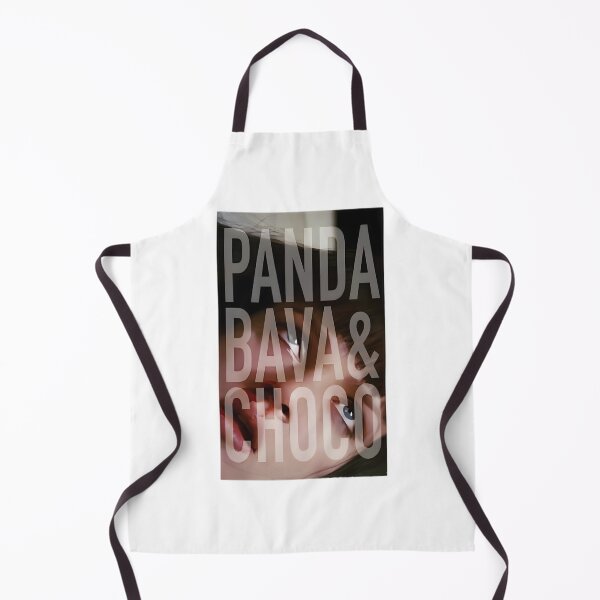 Item preview, Cute Panda with Bava and Choco Cartoon Illustration designed and sold by DaciaDraws.