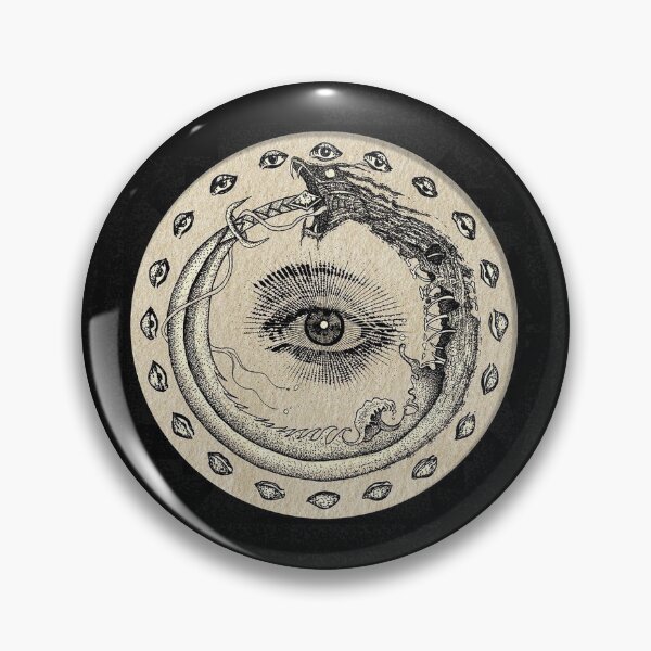 Item preview, Ouroboros with eyes designed and sold by WaltzOnVenus.