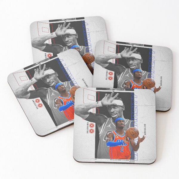 Item preview, Shai Gilgeous-Alexander Oklahoma City Thunder #2 Graphic Poster designed and sold by Shopunte.