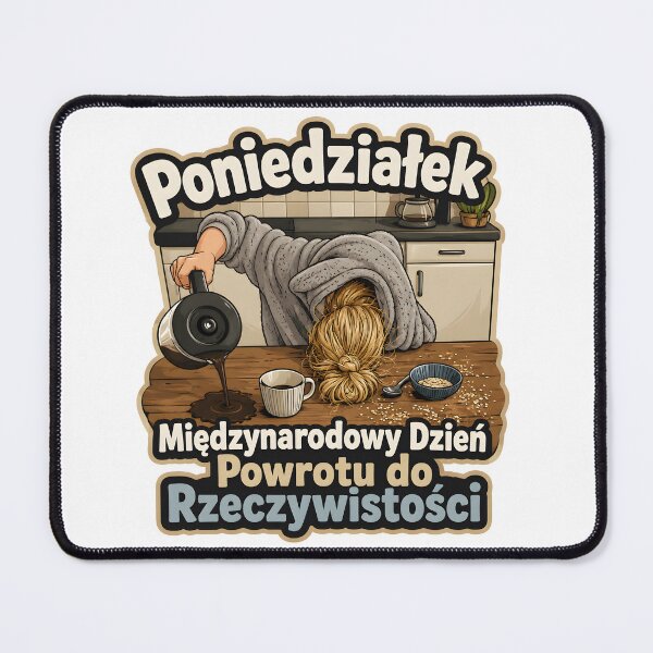 Item preview, Poniedziałek Powrót do Rzeczywistości designed and sold by PRINTIONAL.