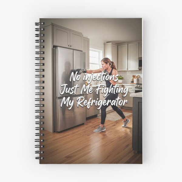 Item preview, Funny Tee No Injections Weight Loss designed and sold by Home Decor Art.