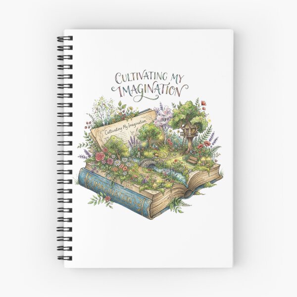 Item preview, Cultivating My Imagination Magic Book Nature Art designed and sold by Sanan Israyilli.