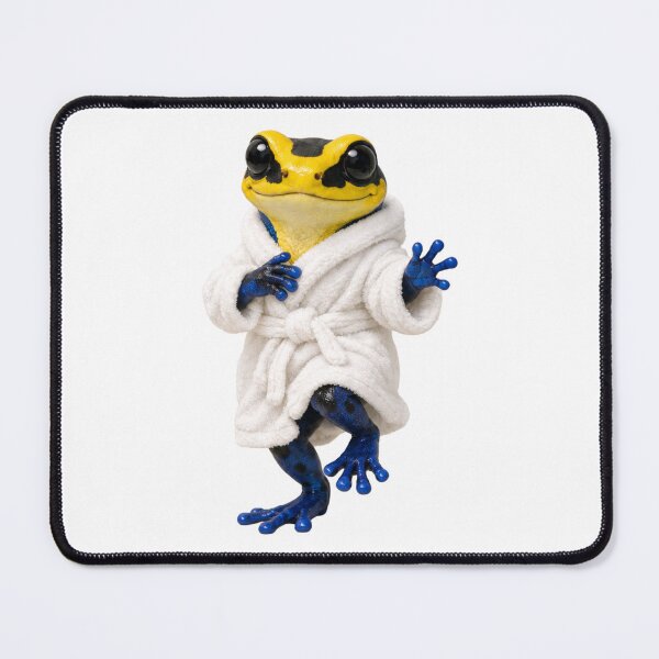 Item preview, Bathrobe Poison Dart Frog designed and sold by Sillytoe.