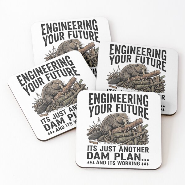 Item preview, Funny Beaver Engineer - Its Just Another Dam Plan designed and sold by designwiss.