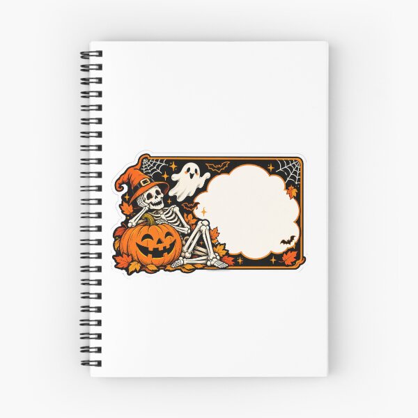 Item preview, Cute Witch Skeleton Ghost Pumpkin Sticker designed and sold by TSshirtShoppe.