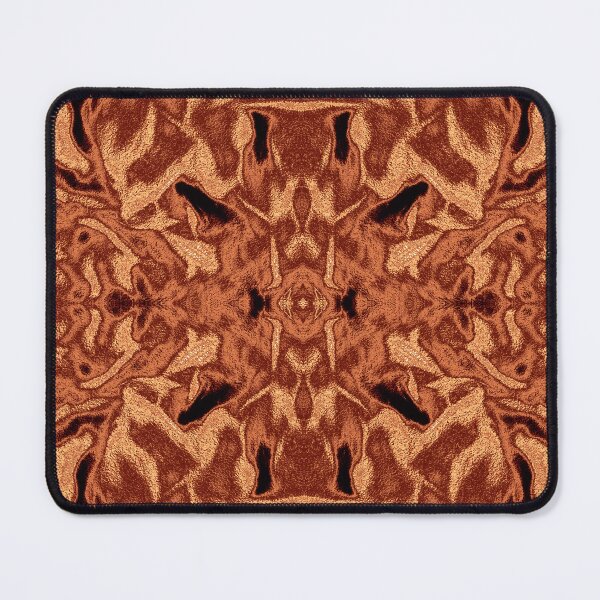 Item preview, Copper Damask Kaleidoscope – Luxurious Botanical Pattern designed and sold by SulkaCreative.