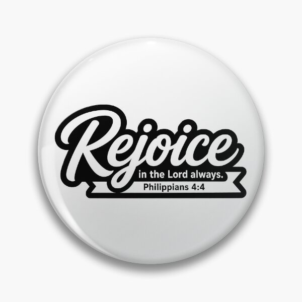 Item preview, Philippians 4:4 Rejoice in the Lord always designed and sold by plushism.