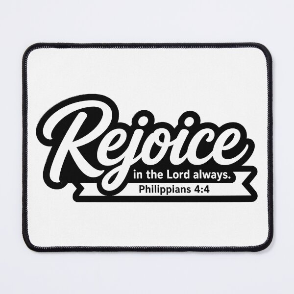 Item preview, Philippians 4:4 Rejoice in the Lord always designed and sold by plushism.