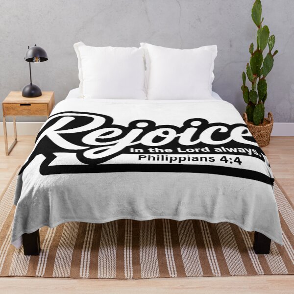 Item preview, Philippians 4:4 Rejoice in the Lord always designed and sold by plushism.