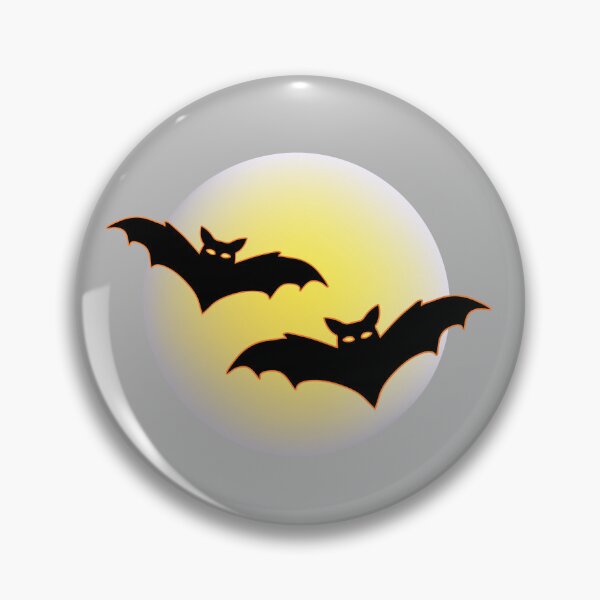 Item preview, Spooky Bats Flying Across the Full Moon Gothic Illustration designed and sold by OrPolly.