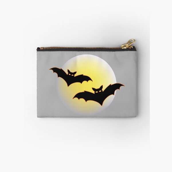 Item preview, Spooky Bats Flying Across the Full Moon Gothic Illustration designed and sold by OrPolly.