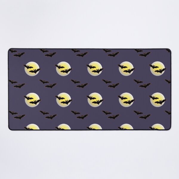 Item preview, Spooky Bats Flying Across the Full Moon Gothic Illustration designed and sold by OrPolly.
