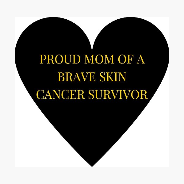Item preview, Proud Mom of a Brave Skin Cancer Survivor designed and sold by TheIconSmith.