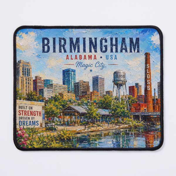 Item preview, Postcard of Birmingham, Alabama – Beautiful City in the United States of America. designed and sold by GalleryKauffeld.