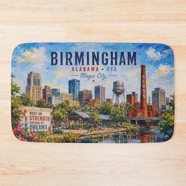 Item preview, Postcard of Birmingham, Alabama – Beautiful City in the United States of America. designed and sold by GalleryKauffeld.